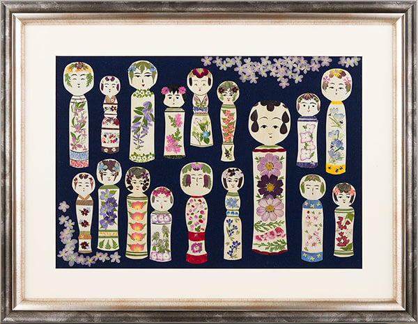 全国押し花絵コンクール2012in横浜 | ふしぎな花倶楽部